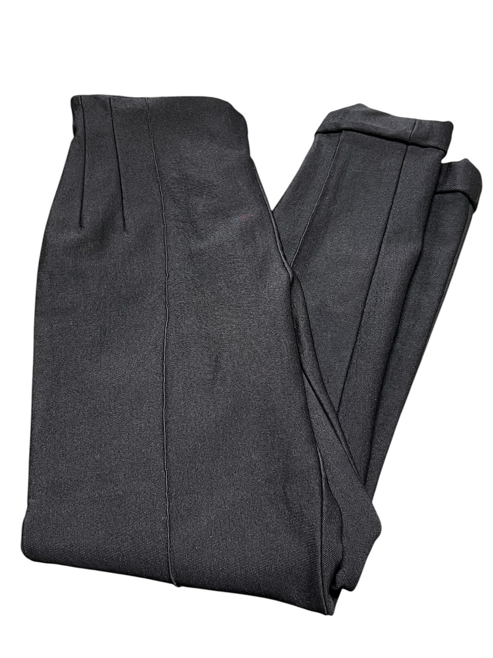 Salvatore Ferragamo women’s black high rise slim cut trousers Made in Italy - Picture 3 of 15